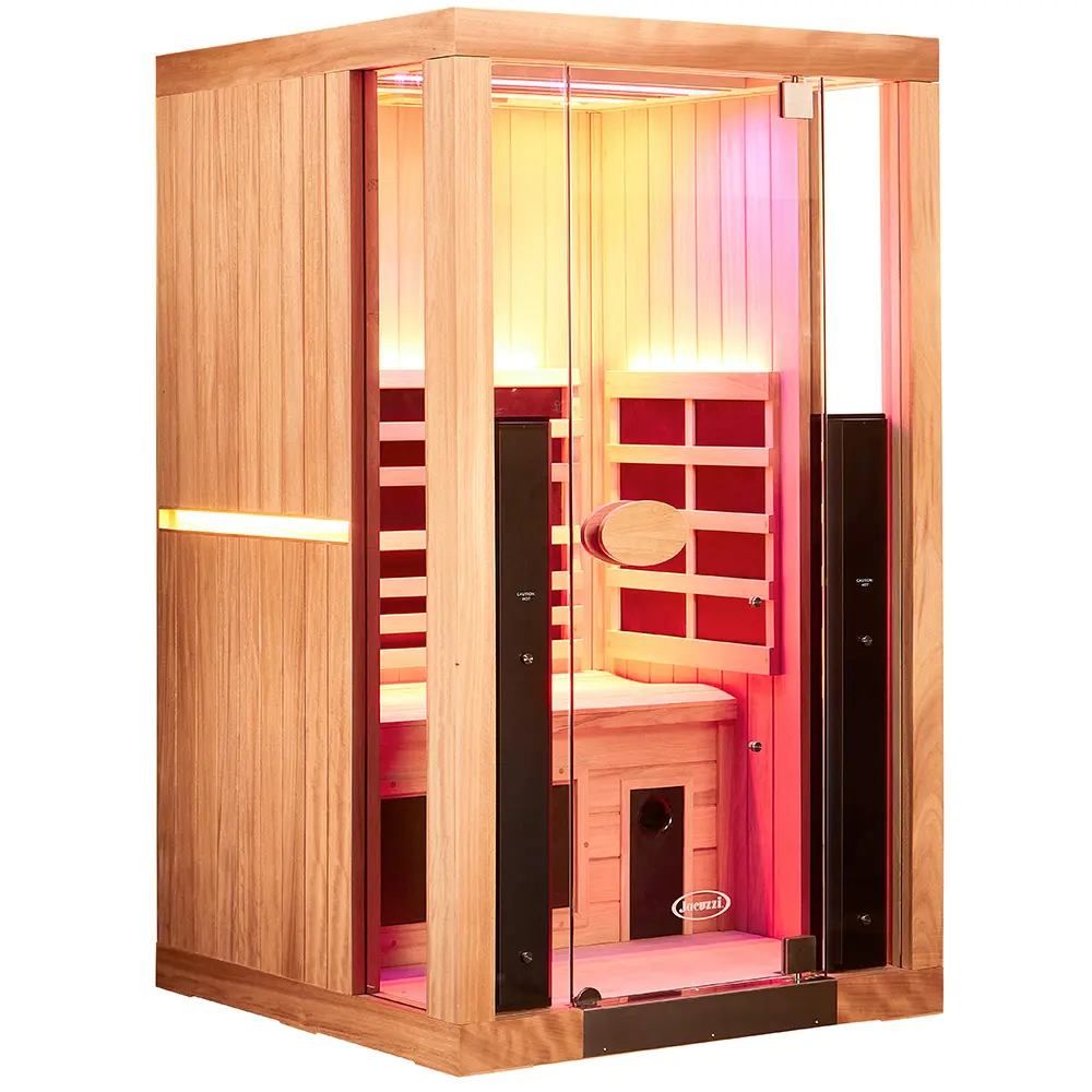 Jacuzzi JS-1i One Person Sauna Side Angle View