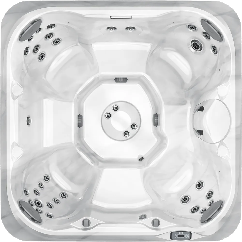 Jacuzzi J-245 Overhead View
