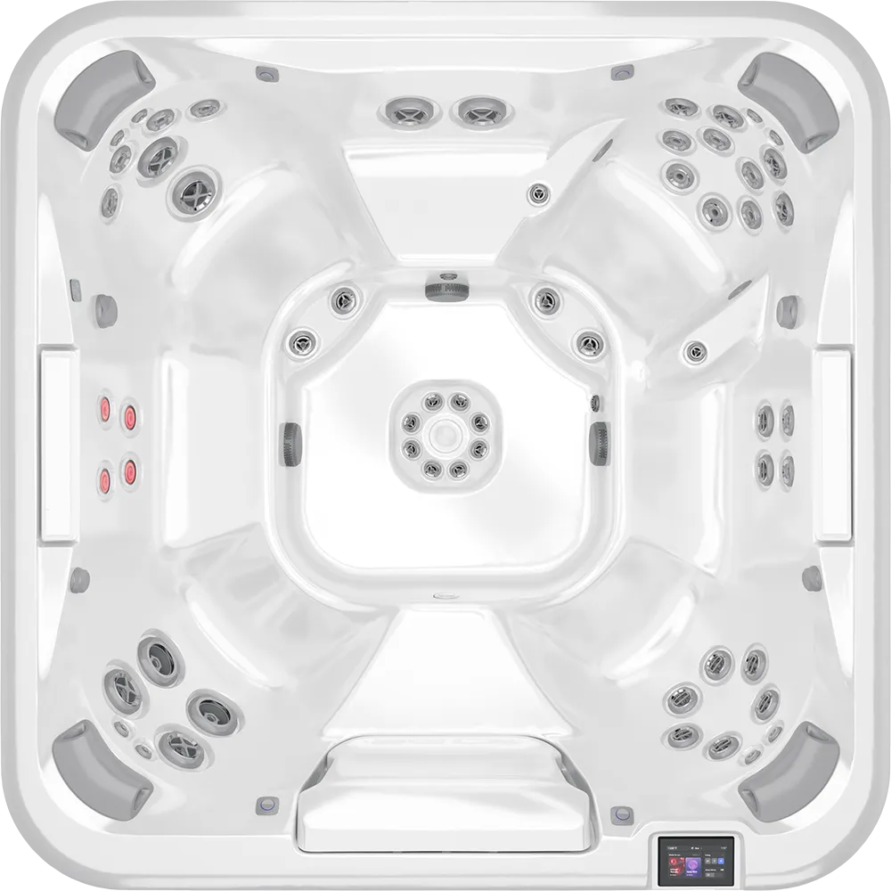 Jacuzzi J508 Overhead View